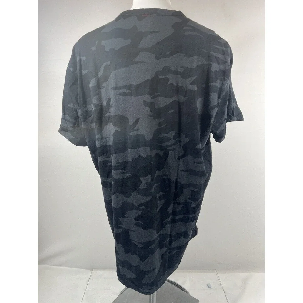 Champion Vintage Mens T-Shirt Large Urban Camouflage Short Sleeve Cotton - Picture 3 of 12